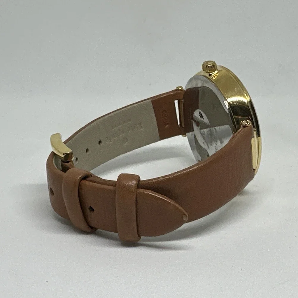 Kate Spade New York 0751 Women's Brown Mother Of Pearl Analog Dial Watch HME566